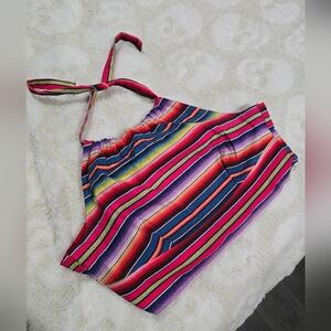 Custom Mexican Sarape Top
